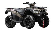 New 2018 KYMCO MXU 700I LE EPS CAMO KYMCO MXU 700i LE EPS Camo is a high-range mid-optioned ATV with aluminum alloy wheels; electronic power steering (EPS); and a 3,000 lb. winch. Powered by a 695cc, fuel-injected, liquid-cooled, 4-stroke, 4-valve, engine, the MXU 700i LE EPS features push-button, on-demand, 2WD/4WD, driven by KYMCO’s automatic CVT transmission with H-L-N-R-P drive modes. Dual A-arm suspension is at each corner, with hydraulic dual-disc front brakes and shaft-mounted hydraulic disc rear brakes slowing this ATV. The chassis provides a watermelon-clearing 10.4-inches of ground clearance, with KYMCO’s active Engine Braking accentuating control over tough, tricky, terrain. The MXU 700i LE EPS comes with left and right locking topside fender storage, right-rear under-fender storage, a 12v accessory outlet, and is available in the nearly invisible True Timber Camo.
This item may not be available immediately in dealer stock. Some items may need to be ordered. See terms for details. 11201