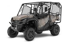 New 2018 HONDA PIONEER 1000-5 DELUXE PHANTOM CAMO 2018 HONDA PIONEER 1000-5 DELUXE PHANTOM CAMO
All side-by-sides face the same challenges, but it’s how they solve them that sets Honda’s Pioneers apart. Smart technology. Superior materials. Refined engineering. And something nobody else can match: Honda’s well-earned and world-famous reputation for reliability and overall quality. And the farther you go or the harder you work, the more that means. This year’s Honda Pioneer 1000 lineup is a perfect example. These great side-by-sides got it right the first time in terms of comfort, handling, hauling, and user-friendly features. Available in both three- and five-seat versions, in addition to their innovative features, from our flagship Pioneer 1000-5 Limited Edition right through our line to the Pioneer 1000, you can count on a Honda, year after year, mile after mile, adventure after adventure.
PIONEER 1000-5 DELUXE Adds: LED headlights, 14 aluminum wheels, available Honda Phantom Camo®
247193