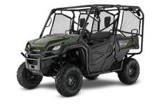 New 2018 HONDA PIONEER 1000-5 OLIVE 2018 HONDA PIONEER 1000-5 OLIVE
All side-by-sides face the same challenges, but it’s how they solve them that sets Honda’s Pioneers apart. Smart technology. Superior materials. Refined engineering. And something nobody else can match: Honda’s well-earned and world-famous reputation for reliability and overall quality. And the farther you go or the harder you work, the more that means.
This year’s Honda Pioneer 1000 lineup is a perfect example. These great side-by-sides got it right the first time in terms of comfort, handling, hauling, and user-friendly features. Available in both three- and five-seat versions, in addition to their innovative features, from our flagship Pioneer 1000-5 Limited Edition right through our line to the Pioneer 1000, you can count on a Honda, year after year, mile after mile, adventure after adventure.
PIONEER 1000-5 Adds: QuickFlip® seating, auto leveling suspension
247146