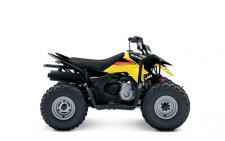 New 2018 SUZUKI QUADSPORT Z90 The 2018 Suzuki Z90 is the ideal ATV for adult-supervised riders age 12 and older to grow skills with. Convenient features like an automatic transmission and electric starter help make this ATV suitable for supervised riders ages 12 and up. An easy-to-set throttle limiter lets adults set the power level appropriately for young riders, and a keyed ignition switch makes sure there’s no unauthorized journeys. Get your little ones started on the Quadsport Z90 so your whole family can experience the fun of the outdoors and the joy of riding a Suzuki!