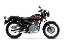 New 2018 SUZUKI TU250X Tradition comes alive in the 2017 Suzuki TU250X. With classic styling, including spoked wheels, a round headlight, sweptback muffler layered with plenty of chrome, it’s designed to remind everyone that motorcycling is all about fun. The fun continues every time you ride, thanks to its light, agile handling and smooth performance. Best of all, it offers all that with an eye on economical ownership.