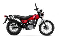 New 2018 SUZUKI VANVAN 200 RED Here’s the VanVan 200; motorcycling’s extraordinarily retro, funky machine that has formed a growing cadre of admirers. The VanVan is a machine that stands out from the crowd and one that certainly punches well above its weight and class. It has long been a traditional urban adventurer and has grown into an alternative bike that’s now taking enthusiasts on long-distance riding trips just for the fun of it. Its distinctive retro look gives the VanVan its traditional charm and unique character.