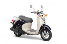 New 2018 YAMAHA VINO CLASSIC Timeless Design
Classic retro style meets modern Yamaha engineering.
Modern Engine
Vino Classic comes with fuel injection for smooth throttle response and easy starting in nearly all conditions
Classic Convenience
Super-economical to operate, effortless to park, highly convenient transportation.
Fit and Finish
Quality paint and chrome will look like new for a long time.
On-Board
Storage Spacious locking storage compartment is perfect for backpacks and groceries.