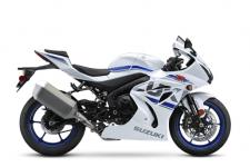 New 2018 SUZUKI GSX-R1000 WHITE It has been three decades, with more than a million editions sold, since the GSX-R line was born. And a decade and a half has elapsed since the first GSX-R1000 transformed the open sportbike class forever. Built to Own the Racetrack, the GSX-R1000 captured the MotoAmerica Superbike Championship in its debut year asserting its claim as The King of Sportbikes.
This motorcycle’s chassis forms the lightest, the most compact, the most aerodynamic and the best-handling GSX-R1000 ever. Cradled in this aluminum frame is an advanced engine that uses an exclusive Variable Valve Timing system and Ride-by-Wire throttle bodies for a wide spread of power while delivering smooth and precise throttle response
Using an Inertial Measuring Unit (IMU) the GSX-R1000’s advanced electronics package includes selectable performance modes so the motorcycle enhances and fine tunes rider inputs. The six-axis IMU lets the GSX-R1000 recognize its position on the street or race track to help the rider achieve an extraordinary level of riding performance.
Up front, the unique BREMBO T-drive brake rotors are grasped by Monobloc calipers to deliver strong, controlled braking, while the precise and smooth SHOWA suspension keeps the sticky Bridgestone RS10 tires in touch with the road. All of this forward-looking motorcycle technology is covered in sleek, wind tunnel-developed bodywork that’s uniquely GSX-R.