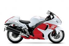 New 2018 SUZUKI HAYABUSA RED/WHITE The Suzuki Hayabusa is quite simply the Ultimate Sportbike. Twist the throttle on this iconic motorcycle and it reacts with awesome acceleration and crisp throttle response in every gear with an unbelievable top-end charge. Thanks to a lightweight and rigid twin-spar aluminum frame and state-of-the-art suspension, that performance is matched by equally impressive handling, providing exceptional control in tight corners, reassuring stability in sweeping turns and a smooth ride on the highway. The sleek, aerodynamic body work functions as it appears so the Hayabusa slips through the wind like a Peregrine Falcon.