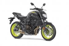 New 2018 YAMAHA MT-07 MATTE GRAY
Compact,Torque-Rich Engine
The MT-07 features a compact 689cc liquid-cooled, inline twin cylinder, DOHC engine that is light, slim, and thrilling to ride. This 270-degree, crossplane crankshaft concept engine provides a unique power character, combining outstanding low- to mid-range torque with strong high-rpm pulling power.
New MT Family Styling
The MT-07 features a refined new style to match the rest of the MT family, including an angular new headlight, more aggressive intake scoops, a sleeker fuel tank cover, and a new layered tail design featuring a more compact LED taillight.
Compact Frame Design
A lightweight, high-strength steel frame provides an optimized rigidity balance for nimble, agile handling. The engine is a stressed member of the chassis, with a light, compact main frame design and a total wet weight of only 403 lb.
Sporty, Responsive Chassis
Updated suspension tuning and overall chassis dimensions are all set to work with the qualities of the compact twin-cylinder engine to achieve a sporty, light and neutral handling character.
Advanced Instruments
The compact full-LCD instrument panel includes a digital bar-type tachometer display with gear position indicator, digital speedometer, odometer, dual trip meters, fuel gauge, fuel reserve trip meter, clock, instant and average fuel consumption and a range of warning and indicator lights.