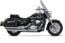New 2018 SUZUKI BOULEVARD C90T The Suzuki Boulevard C90T is a tour-ready cruiser powered by a fuel-injected 90-cubic-inch V-twin engine that delivers exceptional torque for outstanding acceleration in every gear. A strong five-speed transmission and shaft-drive cleanly puts all that power to the ground. This bike also features fully integrated leather-look, rigid side cases and a comfortable passenger seat, all behind a large windscreen for remarkably comfortable cruising on the open road. With bold, classic styling, the C90T is also designed to capture attention whether you’re cruising down the boulevard or kicking back at a rest stop.