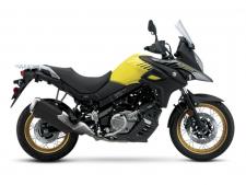 New 2018 SUZUKI V-STROM 650XT YELLOW Renowned for its versatility, reliability and value, the V-Strom 650 has attracted many riders who use it for touring, commuting, or a fun ride when the spirit moves them. It is a touchstone motorcycle balanced with a natural riding position, comfortable seat and a flexible engine character that produces stress-free riding during brief daily use or a high-mile adventure. The 2018 V-Strom 650XT ABS marries the looks of the V-Strom 1000 ABS and the tubeless-spoke wheels of the prior generation V-Strom 650XT, unifying the V-Strom family. This V-Strom boasts strong engine performance and great fuel economy while achieving world-wide emission standards. A number of engineering accomplishments result in low weight and a thin chassis, producing a V-Strom that is more versatile, more controllable, and more accessible to elevate its total performance so it’s simply “More V-Strom”. And that’s what a rider wants; more of a good ride.