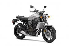 New 2018 YAMAHA XSR700 MATTE GRAY/ALUMINUM
Standout Style
The XSR700™ blends Yamaha’s world-class engineering with timeless style, creating a new type of machine for riders looking for an authentic and honest motorcycle that doesn’t sacrifice performance. Drawing influence from Yamaha’s classic “XS” series of motorcycles, the XSR® oozes class, with exposed aluminum details, retro-influenced bodywork, stepped seat and custom lighting and instrumentation.
Advanced Crossplane Crankshaft Concept Engine
The compact 2-cylinder engine provides a unique power character, with outstanding torque and throttle response, combined with strong high-rpm pulling power. It also features Yamaha’s “Crossplane Concept” 270-degree crank that provides linear torque development in response to the rider’s throttle input.
Powerful Braking with ABS
The XSR700 provides exceptional braking power with confidence thanks to modern brake components backed up with the security of ABS.
Compact, Sporty Chassis
The narrow frame design features sport-oriented geometry to achieve light and nimble handling, aided by the minimalist 410-pound wet weight and refined ergonomics.