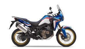 New 2019 HONDA AFRICA TWIN BLUE/WHITE/RED Some people just can’t take “No†for an answer. Neither can some bikes. Enter the 2019 Honda Africa Twin and Africa Twin Adventure Sports. Designed for endless possibilities, they know no boundaries. 250401