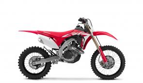 New 2019 HONDA CRF450RX It rocks all the features and upgrades of our latest CRF450R, but has some special touches that fine-tune it for enduro use. Like a bigger fuel tank. A sidestand. An 18-inch rear wheel. And special suspension settings. Along with the CRF450R, it gets an all-new chassis and swingarm, new fuel-injection settings that spray twice per cycle to better atomize the fuel, a special launch-control setting, new Renthal Fatbar and all the rest. We’ve never built an enduro bike this race-ready. And neither has anyone else.