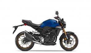 New 2020 HONDA CB300R ABS MATTE PEARL BLUE If there’s ever been a smarter—and more fun—way to get around than Honda’s CB300R, it hasn’t been discovered yet.