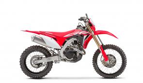 New 2020 HONDA CRF450X RED We changed up the Honda CRF450X in a big way last year, and right out of the gate it went out and won the Baja 1000.