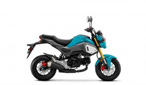 New 2020 HONDA GROM BLUE RASPBERRY Does that thing look like fun or what? Turn the shortest trips into the most epic adventures and save a bunch on gas with a new Honda Grom.