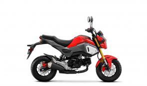 New 2020 HONDA GROM CHERRY RED Does that thing look like fun or what? Turn the shortest trips into the most epic adventures and save a bunch on gas with a new Honda Grom.