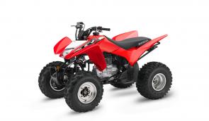 New 2020 HONDA TRX250X RED (TRX250X1) Light handling, long suspension travel, and a broad four-stroke powerband make this ATV impossibly fun.