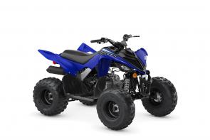 CALLING NEW RIDERS
With electric start, reverse and legendary Raptor styling, this youth ATV is pure fun for riders age 10 and up.