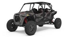 New 2019 POLARIS RZR XP4 TURBO S TITANIUM METALLIC The new RZR XP Turbo S has been completely re-engineered to be stronger and tougher in every respect.