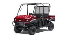 New 2020 KAWASAKI MULE 4010 TRANS4X4 DARK ROYAL RED Versatile mid-size two- to four-passenger workhorses that are capable of putting in a hard day of work as well as touring around the property.
