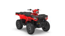 New 2019 POLARIS SPORTSMAN 450 HO EPS INDY RED Home to the best selling Automatic 4×4 ATV of all time — with legendary ride and handling, the Sportmsan® ATV gets you through the toughest trails and the biggest jobs. The Sportsman is designed to withstand anything, from the farm yard to the pastures to the trails, with its hardest working features.