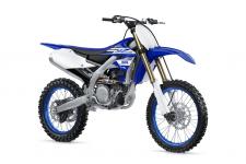 New 2019 YAMAHA YZ450F TEAM YAMAHA BLUE Innovation meets acceleration. The 449cc liquid‑cooled DOHC 4‑stroke YZ450F sports industry‑leading suspension, electric start and the smartphone power tuner app ‑ so you can dial in your ride. YZ450FKL
This item may not be available immediately in dealer stock. Some items may need to be ordered. See terms for details.