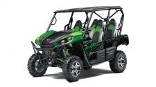 New 2020 KAWASAKI TERYX4 LE CANDY LIME GREEN With the perfect combination of rugged sport performance and capability, these vehicles are made to conquer the outdoors with up to four passengers on-board. KRT800GL