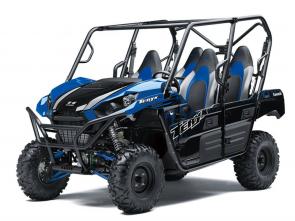 Eager for action, Kawasaki Teryx4� side x sides are built to dominate the trails. With the perfect combination of rugged sport performance and capability, these vehicles are made to conquer the outdoors with up to four passengers on-board.