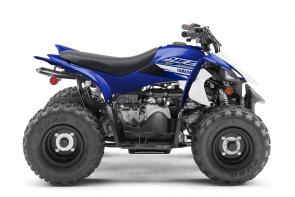New 2019 YAMAHA YFZ50 TEAM YAMAHA BLUE Boasting electric start, automatic transmission, and parental controls, the YFZ50 is perfect for riders 6‑years‑old looking for the perfect entry‑level sport performance ATV. YFZ05YYXKL
This item may not be available immediately in dealer stock. Some items may need to be ordered. See terms for details.