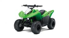 New 2020 KAWASAKI KFX 50 LIME GREEN Give kids ages six and older the ability to confidently tackle the dirt.