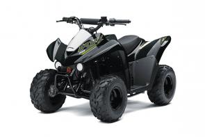 Give kids ages six and older the ability to confidently tackle the dirt. KFX®50 ATVs are ideal for young adventurers, featuring 49.5cc of power and smooth performance that can help give riders experience in a controlled manner.