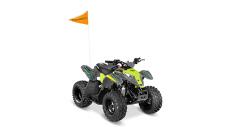 New 2019 POLARIS OUTLAW 50 AVALANCHE GREY/LIME SQUEEZE Share the love of off-roading with your kids by starting them as ealry as six years and older. The Outlaw 50 is designed to get kids comfortable with driving on their own with adult supervision.