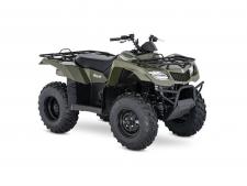 New 2017 SUZUKI KINGQUAD 400FSI TERRA GREEN Tackle the toughest jobs in no time with the power and performance of a Suzuki Utility ATV. Time for a little fun on the job? With adventure-inspiring ergonomics, powerful engines, and suspension that is ready to climb over just about anything, we’ve got you covered there too.