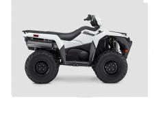 New 2020 SUZUKI KINGQUAD 500 AXI POWER STEERING WHITE The legacy of the iconic KingQuad remains fresh and exciting, and is ready for you to join its history. Each model is easy to ride on any terrain with the capabilities that only a KingQuad possesses.