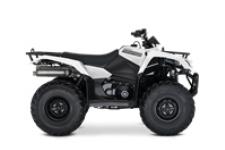 New 2019 SUZUKI KINGQUAD 400ASI WHITE Whether you’re working hard or getting away from it all, the 2019 Suzuki KingQuad 400ASi helps you every step of the way.