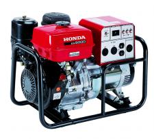 New 2017 HONDA EG5000 5000 watts, 120/240V
Economic, portable power
Honda commercial OHV engine
Honda-exclusive DAVR (Digital Auto Voltage Regulation)
Full frame protection
Voltage Selector Switch - 120/240V operation