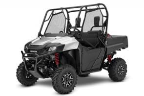 New 2020 HONDA PIONEER 700 DELUXE MATTE SILVER (SXS700M2D) In terms of engine displacement and chassis size, it sits right in the middle of our Pioneer lineup not too big and not too small. You can configure it to carry two or four people, and can further hone it with trim packages and other features. 250454