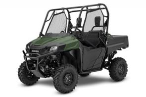 New 2020 HONDA PIONEER 700 OLIVE (SXS700M2) In terms of engine displacement and chassis size, it sits right in the middle of our Pioneer lineup not too big and not too small. You can configure it to carry two or four people, and can further hone it with trim packages and other features.