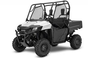 New 2020 HONDA PIONEER 700 WHITE (SXS700M2) In terms of engine displacement and chassis size, it sits right in the middle of our Pioneer lineup not too big and not too small. You can configure it to carry two or four people, and can further hone it with trim packages and other features. 250439