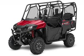 New 2020 HONDA PIONEER 700-4 DELUXE PEARL RED (SXS700M4D) In terms of engine displacement and chassis size, it sits right in the middle of our Pioneer lineup not too big and not too small. You can configure it to carry two or four people, and can further hone it with trim packages and other features. 250518