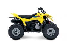 New 2019 SUZUKI QUADSPORT Z90 YELLOW The 2019 Suzuki Z90 is the ideal ATV for adult-supervised riders ages 12 and older to develop their skills. Convenient features like an automatic transmission and electric starter help make this ATV suitable for supervised riders ages 12 and up. An easy-to-set throttle limiter lets adults set the power level appropriately for young riders, and a keyed ignition switch makes sure there are no unauthorized journeys.