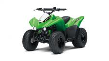 New 2020 KAWASAKI KFX 90 LIME GREEN Get the kids outdoors and ready to ride on the KFX 90 ATV line with proportionate power and size that’s perfect for riders ages 12 and older.