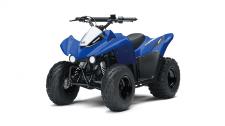 New 2020 KAWASAKI KFX 90 VIBRANT BLUE Get the kids outdoors and ready to ride on the KFX 90 ATV line with proportionate power and size that’s perfect for riders ages 12 and older.