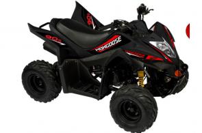 New 2020 KYMCO MONGOOSE 90S BLACK This ATV is for a young rider who is establishing their independence. The ability to shift into reverse provides easy maneuverability, demanding no further assistance. The ergonomically designed seat helps riders move and shift around with ease on the vehicle or get a better grip.