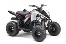 New 2019 YAMAHA RAPTOR 90 WHITE With electric start, reverse, and legendary Raptor styling, the Raptor 90 is pure fun for riders 10 years and older. YFM09RYXKW
This item may not be available immediately in dealer stock. Some items may need to be ordered. See terms for details.