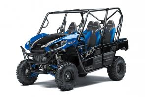 Eager for action, the four-passenger Teryx4™ side x side is built to tackle tough trails. With the perfect combination of rugged sport performance and capability, the Teryx4 is made to conquer the outdoors with the entire crew on board.