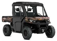 New 2018 CAN-AM DEFENDER XT CAB HD8 MOSSY OAK BREAK-UP COUNTRY CAMO The Defender XT CAB is the most complete utility vehicle that is inspired by those who drive it. Tough, capable and clever features allow the Defender XT CAB to get the most out of your workday in comfort, style and ingenuity.