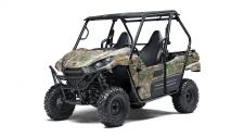 New 2020 KAWASAKI TERYX CAMO Designed for adventure, two-passenger Teryx side x sides have the edge when it comes to power and handling.
