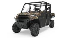 New 2019 POLARIS RANGER CREW XP 1000 EPS POLARIS PURSUIT CAMO RANGER offers the most powerful utility rec side-by-side lineup in the industry so you can tow, haul, and ride your way through any job on your property. Class leading payload and towing capacities are built into every RANGER, from 2-seat options all the way to the 6-seat CREW!