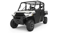 New 2019 POLARIS RANGER CREW XP 1000 EPS PEARL WHITE RANGER offers the most powerful utility rec side-by-side lineup in the industry so you can tow, haul, and ride your way through any job on your property. Class leading payload and towing capacities are built into every RANGER, from 2-seat options all the way to the 6-seat CREW!