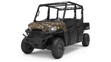New 2019 POLARIS RANGER CREW 570-4 POLARIS PURSUIT CAMO RANGER offers the most powerful utility rec side-by-side lineup in the industry so you can tow, haul, and ride your way through any job on your property. Class leading payload and towing capacities are built into every RANGER, from 2-seat options all the way to the 6-seat CREW!